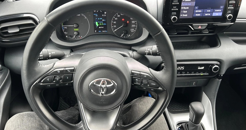 Toyota Yaris cena 88900 przebieg: 38723, rok produkcji 2022 z Koluszki małe 254